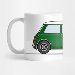 Classic Mini Cooper - Green Mug